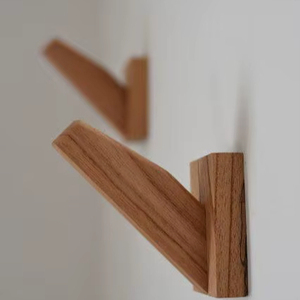 Minimal Wooden Wall Peg <b>Hooks</b> - Product Image 1
