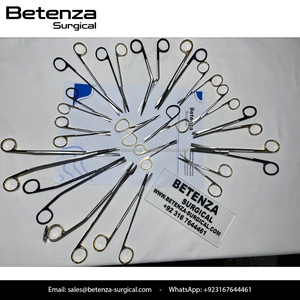 Ciseaux de tonsil Prince courbés, instrument manuel en acier inoxydable allemand de 17 cm pour la chirurgie plastique - Product Image 6
