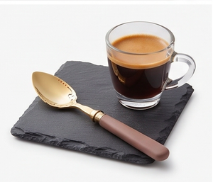 Ensemble de couverts élégants en or avec manches en céramique, design résistant à la rouille, pour les occasions de mariage et l'utilisation hôtelière - Product Image 3