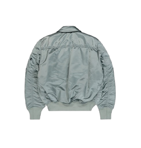 Veste bomber d'hiver en nylon épais de haute qualité, personnalisée, style streetwear, imprimée, pour homme. - Product Image 2