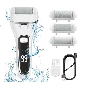 Ponceuse électrique rechargeable 2025 pour pieds, éliminateur de callosités, outil de pédicure en verre ponce pour soins des pieds - Product Image 1