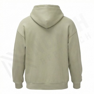 Sweat-shirt à capuche personnalisé pour homme, doublure polaire, chaud, hiver, streetwear, OEM, commandes en gros, couleur personnalisée - Product Image 2