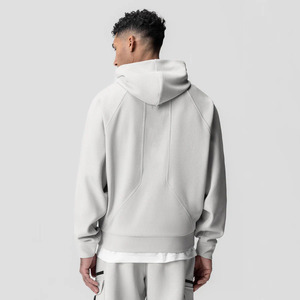 Sweat à capuche côtelé pour bébés garçons, à manches longues, avec capuche, en tissu suédé, personnalisable, de haute qualité, fournisseur OEM - Product Image 5