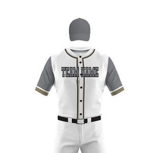 Uniformes Deportivos de Béisbol para Hombre de Alta Calidad Personalizados 2026, Precio al por Mayor con Impresión por Sublimación - Product Image 2