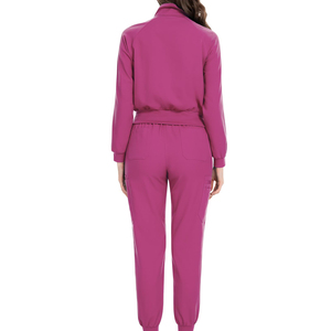 Medical Scrub Suit Uniform Hospital Nursing <b>Set</b> Custom Logo Wholesale <b>Doctor</b> Scrub Shaghaf Sports Wear Impex Sc2 100% Polyester - Product Image 2