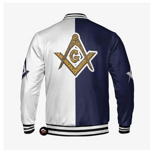 Chaqueta Masónica Personalizada con Bordado de la Fraternidad, Insignia de la Sociedad Secreta, Chaqueta Masónica - Product Image 3