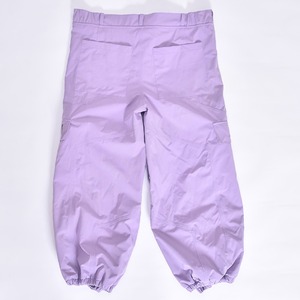 Pantalon de neige imperméable violet isolé avec bas élastique et guêtres de bottes vente en gros - Product Image 1