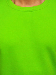 เสื้อสเวตเชิ้ตคอกลมบุซับในสำหรับผู้ชาย ผ้าโพลีเอสเตอร์/คอตตอนผสม ลายเรียบ แห้งเร็ว ระบายอากาศได้ดี เหมาะสำหรับใส่ลำลองในฤดูหนาว - Product Image 4