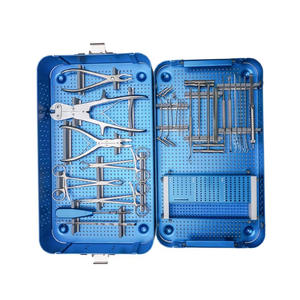 Ensemble d'instruments chirurgicaux orthopédiques professionnels, manuels, réutilisables, en acier inoxydable, pour la chirurgie, par Surgiright Instruments - Product Image 1