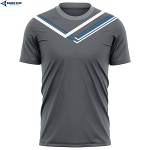Wholesale Sublimation T Shirt Custom Printed Graphic Tee Quick Dry Sports Wear - Product Image 2