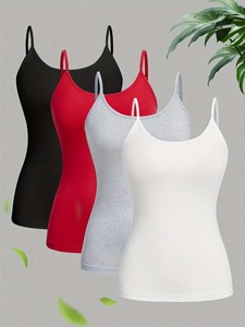 Custom Spandex/Cotton <b>Men's</b> <b>Singlet</b> Breathable Knitted Top V-neck High Street Style 220g From Pakistan <b>for</b> Gym Workout - Product Image 6