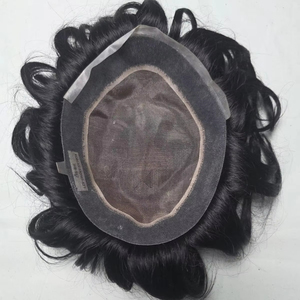 Austrian Taz Hair Bangladesh Premium Quality Mono Human Hair Toupee <b>Wig</b> with Natural Body and <b>Deep</b> <b>Waves</b> Styles - Product Image 1