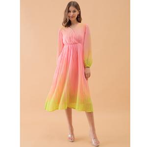 Vestido Maxi Casual con Varios Colores y Corte Evase para Mujer, Ideal para Vacaciones de Verano y Fiestas, a Precio de Mayoreo Accesible - Product Image 1