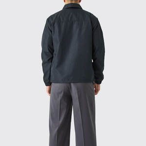 High Quality Custom Mens Coaching Jacket Breathable Waterproof Windbreaker Casual Lightweight Zipper Up Sports Running <b>Coaches</b> - Product Image 6