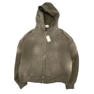 Sudadera con Capucha para Hombre, Corte Regular, Color Sólido, Informal, Tejida, Manga Larga, Diseño con Bolsillos, Otoño - Product Image 3