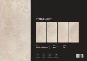 Elegantes azulejos de porcelana mate tamaño 600X1200, azulejos premium para pisos y paredes para villas modernas, apartamentos e interiores comerciales. - Product Image 3