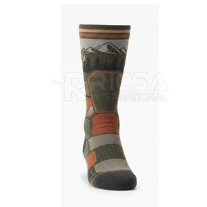 Men's <b>Winter</b> Stretch Fit Cushioned Crew <b>Socks</b> with Durable Reinforced Heel Toe Breathable Eco-Friendly Quick Dry for Daily Use - Product Image 4