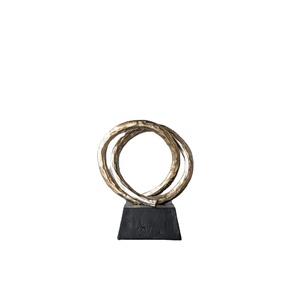 Metal Sculpture for Home and Garden <b>Decor</b> Unique Modern Art Piece - Product Image 1