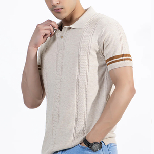 Camisetas Polo para Hombre en Color Sólido, Hechas con Tela Cómoda, Camisetas Polo Transpirables para Hombre Hechas en Fábrica para Usar en Verano - Product Image 6
