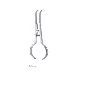 คีมยางกันน้ำ Palmer ขนาด 17 ซม. คุณภาพสูง ผลิตจากสแตนเลสสตีล สำหรับงานทันตกรรมเอนโดดอนต์ คีมตรงยี่ห้อ Dentavex - Product Image 5