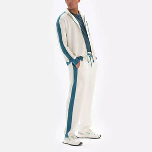 Conjunto de Sudadera y Pantalones Deportivos de Algodón Grueso, Talla Grande, Personalizado con Marca, Unisex, Estilo Flare, para Adultos - Product Image 2