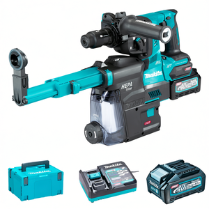 Marteau perforateur rotatif sans fil 40V Max 4Ah 28mm, outil électrique robuste Li-Ion - Product Image 3