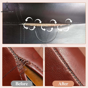 Aiguilles courbées en C multi-tailles en acier inoxydable pour extensions capillaires, couture de trames et personnalisation de perruques – Kits d'aiguilles - Product Image 5