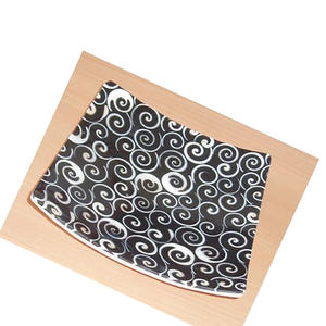 Coquille de conque découpée en verre et motif mosaïque pour décoration de table, taille 20 cm - Product Image 3