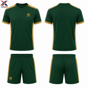 Camisetas de Fútbol de Calidad de Exportación, Diseño Personalizado con Logotipo, para Uniformes de Equipos Escolares y de Clubes para Adultos, Precio Accesible, Venta al Por Mayor, Mejor Precio - Product Image 4