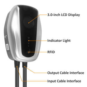 Estaciones de Carga para Vehículos Eléctricos, 5m, Interior/Exterior, Montaje en Pared, Wallbox AC, Carga Rápida 32A 7KW, Cargador Inteligente para el Hogar, para BYD - Product Image 3