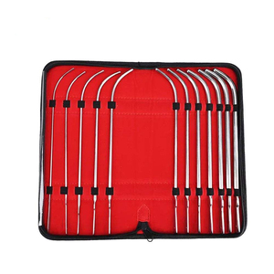 Kit de Dilatateurs Manuels en Acier de Haute Qualité, 8 Pièces, Arc-en-ciel, Plugs Utérins et Urétraux, Bougies Hagar, Pochette de Rangement, CE, Vente en Gros Personnalisée - Product Image 5