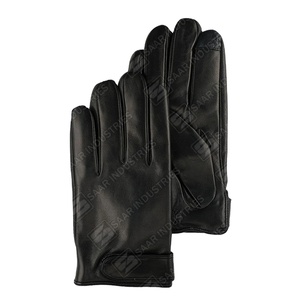 Gants d'hiver en cuir respirants et thermiques de haute qualité, personnalisables, résistants au vent, compatibles écran tactile, pour usage intensif, avec service OEM - Product Image 1