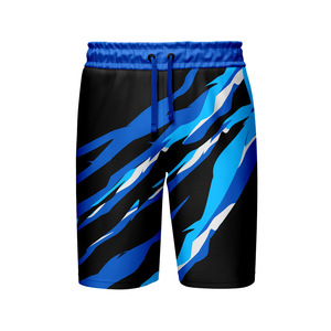 Shorts de bain légers pour hommes en polyester écologique, respirants, à séchage rapide, coupe ample, par sublimation 2026 - Product Image 3