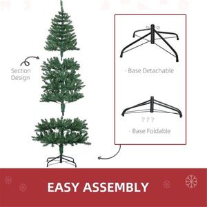 9 ft Christmas <b>Trees</b> Festive Holiday Decorations for <b>Outdoor</b> Display - Product Image 4