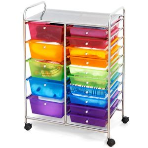 Carrello Organizzatore a 15 Cassetti per Stoccaggio Multiuso - Product Image 4