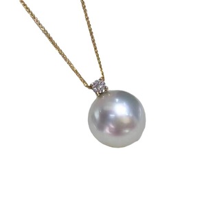Collar de Perlas de Agua Dulce Edison Grandes para Mujer, Elegante Colgante de Plata S925 con Espejo y Luz Intensa, Inspirado en el Rey Conde - Product Image 5