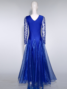 Tenue de danse pour femmes, vêtements d'entraînement, transfert thermique, costume de scène contemporain et lyrique, tenue de danse de salon - Product Image 5