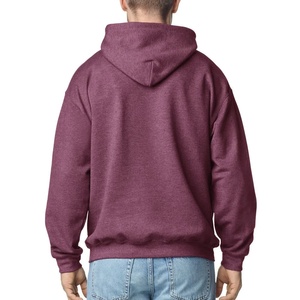 Sudadera con Capucha en Oferta, Color Sólido, Corte Regular Básico, Ligera, Informal, Estilo Urbano, Sudadera de Felpa de Algodón Ecológico - Product Image 6