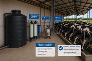 Sistema AquaHex de Optimización de Agua para Bebederos de Ganado - Product Image 5