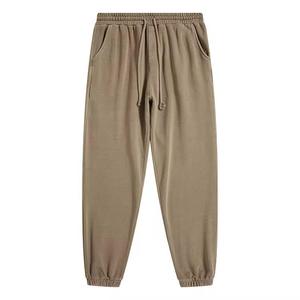Pantalon droit bleu pour femme, taille mi-haute, fermeture éclair, coupe décontractée, longueur complète, tricoté 100% polyester, rayé, anti-boulochage - Product Image 4
