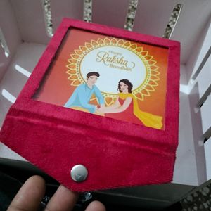 Decorative Rakhi <b>Hamper</b> <b>Box</b> for Raksha Bandhan, Premium Festive Gift Packaging <b>Box</b> for Sweets and Dry Fruits - Product Image 2