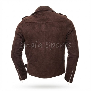 Veste en cuir pour motard homme, protectrice, durable, élégante, vêtements de motard tendance, qualité supérieure, tenue d'hiver - Product Image 2