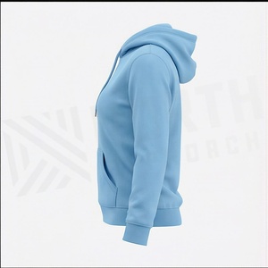 Sudadera con Capucha Básica para Mujer al por Mayor con Bolsillo Delantero, Transpirable, Estilo Urbano Casual, Ropa Superior, Color Personalizado - Product Image 3