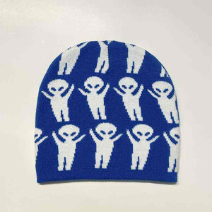 Gorro de Punto Econex Deportivo y Moderno, Súper Suave, 100% Acrílico, Forrado, Estilo Urbano, con Rayas Bordadas, Unisex, para Exteriores - Product Image 3
