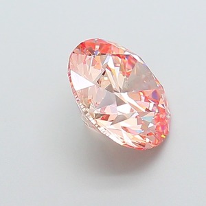 Diamant rond brillant rose fantaisie CVD cultivé en laboratoire, 5,26 carats, clarté VS1, polissage excellent, bijoux de qualité supérieure, certifié IGI - Product Image 2