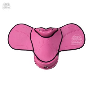 Vente en gros de selle légère complète en cuir synthétique, selle anglaise pour cheval, logo personnalisé - Product Image 3