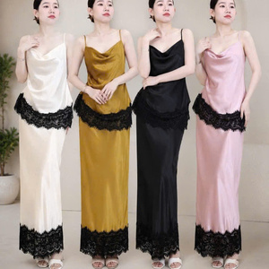 ชุดแฟชั่นสองชิ้นสำหรับผู้หญิง ผ้าลินิน 100% สีพื้น สไตล์ลำลอง ทรงเข้ารูป ซักได้ เป็นมิตรกับสิ่งแวดล้อม บรรจุภัณฑ์แบบกำหนดเอง ผลิตในเวียดนาม - Product Image 3