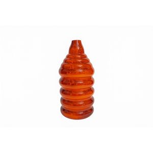 Compra al por mayor: Florero moderno de metal esmaltado con acabado efecto óxido antiguo, doble asa, centro de mesa decorativo, urna para eventos de hotel - Product Image 4
