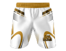 Pantalones Cortos Deportivos SFANA UFC para Hombre, para Boxeo, Entrenamiento, Competición, 4 Puntos, Transpirables, con Logotipo Frontal, Casuales, 100% Poliéster Digital - Product Image 4