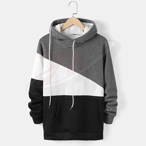Sudadera con capucha unisex extragrande personalizada para hombre, de corte holgado y peso pesado, 350GSM, en blanco para marca personalizada - Product Image 1